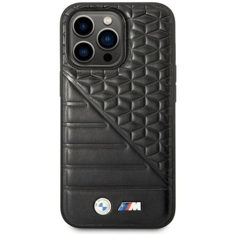BMW Etui na telefon BMW BMHCP14X22PMGK do Apple iPhone 14 Pro Max 6,7" czarny/black Bi Pattern BMW Etui na telefon BMW BMHCP14X22PMGK do Apple iPhone 14 Pro Max 6,7" czarny/black Bi Pattern