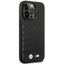 BMW Etui na telefon BMW BMHCP14X22PMGK do Apple iPhone 14 Pro Max 6,7" czarny/black Bi Pattern