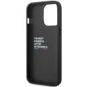 BMW Etui na telefon BMW BMHCP14X22PMGK do Apple iPhone 14 Pro Max 6,7" czarny/black Bi Pattern