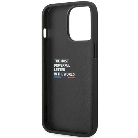 BMW Etui na telefon BMW BMHCP14X22PMGK do Apple iPhone 14 Pro Max 6,7" czarny/black Bi Pattern BMW Etui na telefon BMW BMHCP14X22PMGK do Apple iPhone 14 Pro Max 6,7" czarny/black Bi Pattern