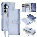 Dux Ducis Etui do Samsung Galaxy S25+ Dux Ducis Lawa Skórzane Niebieskie