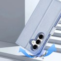 Dux Ducis Etui do Samsung Galaxy S25+ Dux Ducis Lawa Skórzane Niebieskie