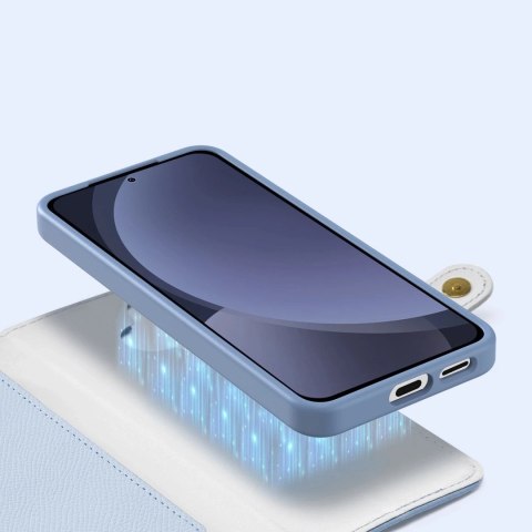 Dux Ducis Etui do Samsung Galaxy S25+ Dux Ducis Lawa Skórzane Niebieskie Dux Ducis Etui do Samsung Galaxy S25+ Dux Ducis Lawa Skórzane Niebieskie