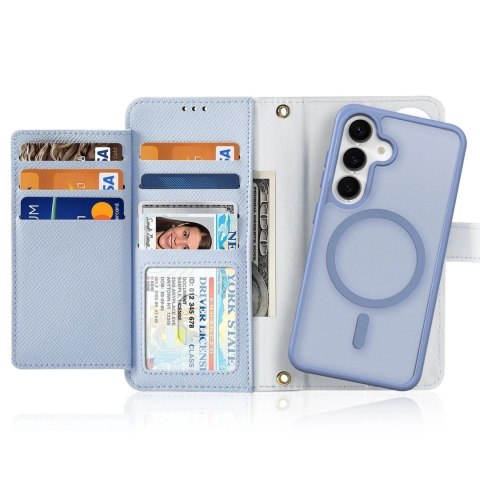 Dux Ducis Etui do Samsung Galaxy S25+ Dux Ducis Lawa Skórzane Niebieskie Dux Ducis Etui do Samsung Galaxy S25+ Dux Ducis Lawa Skórzane Niebieskie