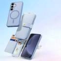 Dux Ducis Etui do Samsung Galaxy S25 Dux Ducis Lawa Skórzane Niebieskie
