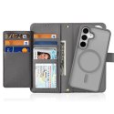 Dux Ducis Etui do Samsung Galaxy S25 Dux Ducis Lawa Skórzane Szare