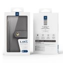 Dux Ducis Etui do Samsung Galaxy S25 Dux Ducis Lawa Skórzane Szare