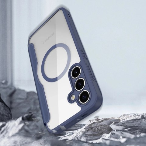 Dux Ducis Etui do Samsung Galaxy S25+ Dux Ducis Skin X Pro MagSafe Niebieskie Dux Ducis Etui do Samsung Galaxy S25+ Dux Ducis Skin X Pro MagSafe Niebieskie