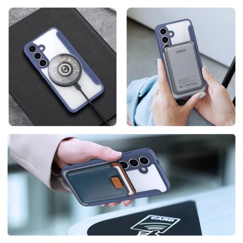Dux Ducis Etui do Samsung Galaxy S25+ Dux Ducis Skin X Pro MagSafe Niebieskie Dux Ducis Etui do Samsung Galaxy S25+ Dux Ducis Skin X Pro MagSafe Niebieskie