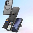 Dux Ducis Etui do Samsung Galaxy S25 Ultra Dux Ducis Lawa Skórzane Czarne