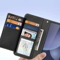 Dux Ducis Etui do Samsung Galaxy S25 Ultra Dux Ducis Lawa Skórzane Czarne