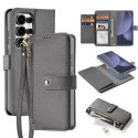 Dux Ducis Etui do Samsung Galaxy S25 Ultra Dux Ducis Lawa Skórzane Szare