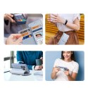 Dux Ducis Etui do iPhone 15 Dux Ducis Lawa Skórzane Portfel MagSafe Niebieskie
