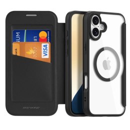 Dux Ducis Etui do iPhone 16 Dux Ducis Skin X Pro MagSafe Klapka Czarne