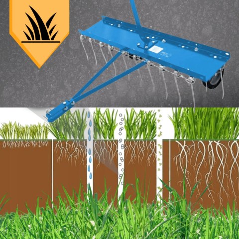 E-hurtownia Wertykulator Grzebieniowy 102 cm do Traktorka Usuwanie Mchu Napowietrzanie E-hurtownia Wertykulator Grzebieniowy 102 cm do Traktorka Usuwanie Mchu Napowietrzanie