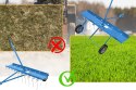 E-hurtownia Wertykulator Grzebieniowy 102 cm do Traktorka Usuwanie Mchu Napowietrzanie
