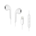 Forcell Słuchawki bezprzewodowe douszne Forcell F-Audio HR-ME25 Lightning do Apple białe