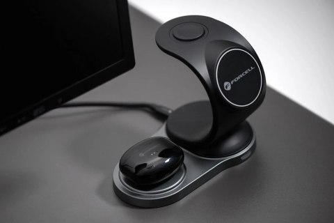 Forcell Słuchawki bezprzewodowe douszne Forcell F-Audio TWS Clear Sound czarne Black Forcell Słuchawki bezprzewodowe douszne Forcell F-Audio TWS Clear Sound czarne Black