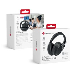 Forcell Słuchawki bezprzewodowe nauszne Forcell F-Audio ANC Pro Sound Craft czarne