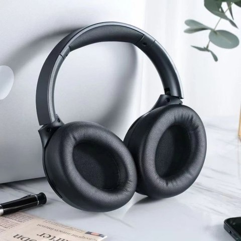 Forcell Słuchawki bezprzewodowe nauszne Forcell F-Audio ANC Sonic Aura czarne Black Forcell Słuchawki bezprzewodowe nauszne Forcell F-Audio ANC Sonic Aura czarne Black