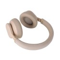 Forcell Słuchawki bezprzewodowe nauszne Forcell F-Audio ANC Touch Beat beżowe