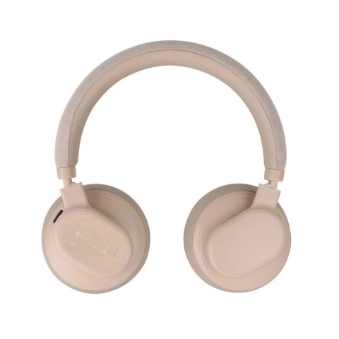 Forcell Słuchawki bezprzewodowe nauszne Forcell F-Audio ANC Touch Beat beżowe Forcell Słuchawki bezprzewodowe nauszne Forcell F-Audio ANC Touch Beat beżowe