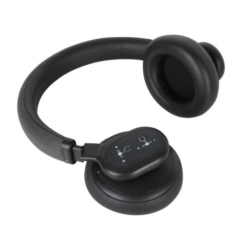 Forcell Słuchawki bezprzewodowe nauszne Forcell F-Audio ANC Touch Beat czarne Forcell Słuchawki bezprzewodowe nauszne Forcell F-Audio ANC Touch Beat czarne
