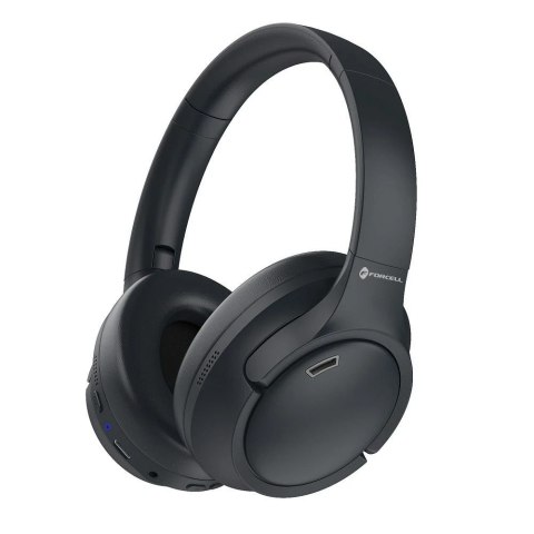 Forcell Słuchawki bezprzewodowe nauszne Forcell F-Audio Vibe ANC TUYA APP czarne Black Forcell Słuchawki bezprzewodowe nauszne Forcell F-Audio Vibe ANC TUYA APP czarne Black