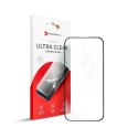 Forcell Szkło hartowane do iPhone 15 Forcell Ultra Clear Glass czarne 9H