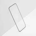 Forcell Szkło hartowane do iPhone 15 Plus Forcell Ultra Clear Glass czarne 9H