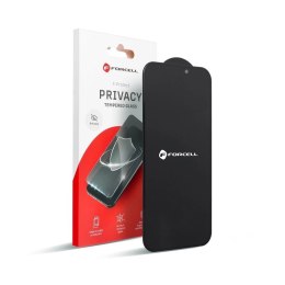 Forcell Szkło hartowane do iPhone 16 Plus Forcell Privacy Glass czarne 9H