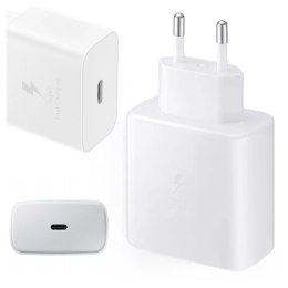 Samsung Ładowarka Sieciowa oryginalna Samsung EP-TA845 Szybkie Ładowanie Fast Charge 45W Biała