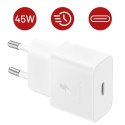 Samsung Ładowarka Sieciowa oryginalna Samsung EP-TA845 Szybkie Ładowanie Fast Charge 45W Biała