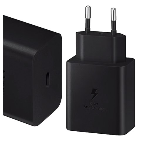 Samsung Ładowarka Sieciowa oryginalna Samsung EP-TA845 Szybkie Ładowanie Fast Charge 45W Czarna Samsung Ładowarka Sieciowa oryginalna Samsung EP-TA845 Szybkie Ładowanie Fast Charge 45W Czarna