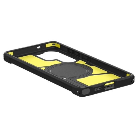 Spigen Etui ochronne do Galaxy S25 Ultra Spigen Tough Armor MagSafe Czarne Spigen Etui ochronne do Galaxy S25 Ultra Spigen Tough Armor MagSafe Czarne
