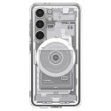 Spigen Etui ochronne do Galaxy S25 zero one white Spigen Ultra Hybrid MagSafe