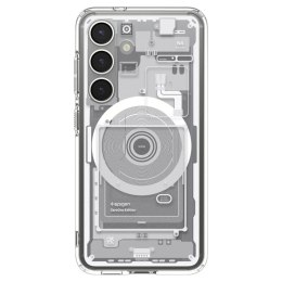 Spigen Etui ochronne do Galaxy S25 zero one white Spigen Ultra Hybrid MagSafe