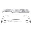 Spigen Etui ochronne do Galaxy S25 zero one white Spigen Ultra Hybrid MagSafe