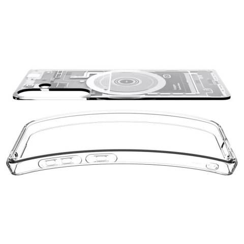 Spigen Etui ochronne do Galaxy S25 zero one white Spigen Ultra Hybrid MagSafe Spigen Etui ochronne do Galaxy S25 zero one white Spigen Ultra Hybrid MagSafe