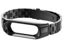 Alogy Bransoleta Alogy Stainless Steel do Xiaomi Mi Band 5 Czarna