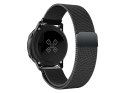 Alogy Bransoleta Milanese pasek Alogy stal nierdzewna do smartwatcha 22mm Czarna