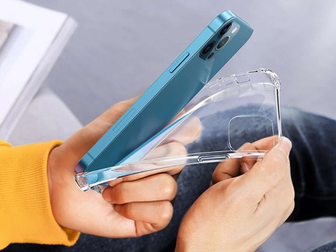 Alogy Etui pancerne ShockProof Alogy do Apple iPhone 12/ 12 Pro przezroczyste Alogy Etui pancerne ShockProof Alogy do Apple iPhone 12/ 12 Pro przezroczyste