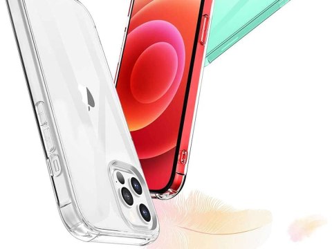 Alogy Etui pancerne ShockProof Alogy do Apple iPhone 12/ 12 Pro przezroczyste Alogy Etui pancerne ShockProof Alogy do Apple iPhone 12/ 12 Pro przezroczyste