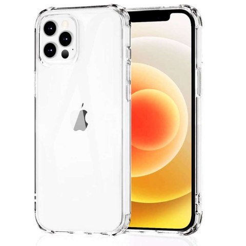 Alogy Etui pancerne ShockProof Alogy do Apple iPhone 12/ 12 Pro przezroczyste Alogy Etui pancerne ShockProof Alogy do Apple iPhone 12/ 12 Pro przezroczyste