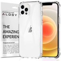 Alogy Etui pancerne ShockProof Alogy do Apple iPhone 12/ 12 Pro przezroczyste