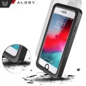 Alogy Etui wodoodporne do Apple iPhone 7/8/SE 2022/2020 360 Alogy Pancerne Armor IP68 ze smyczką Czarne