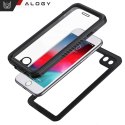 Alogy Etui wodoodporne do Apple iPhone 7/8/SE 2022/2020 360 Alogy Pancerne Armor IP68 ze smyczką Czarne