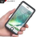 Alogy Etui wodoodporne do Apple iPhone 7/8/SE 2022/2020 360 Alogy Pancerne Armor IP68 ze smyczką Czarne