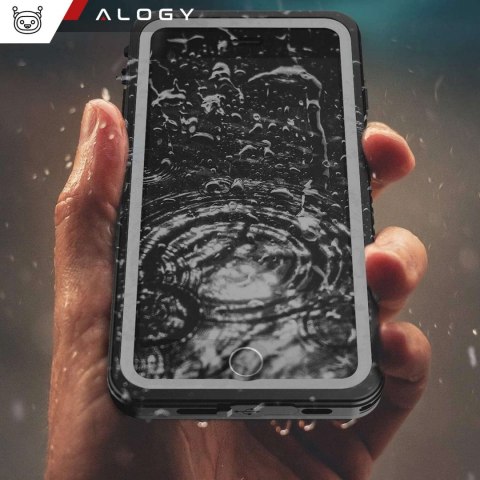 Alogy Etui wodoodporne do Apple iPhone 7/8/SE 2022/2020 360 Alogy Pancerne Armor IP68 ze smyczką Czarne Alogy Etui wodoodporne do Apple iPhone 7/8/SE 2022/2020 360 Alogy Pancerne Armor IP68 ze smyczką Czarne
