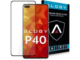 Alogy Szkło Alogy Full Glue case friendly do Huawei P40 czarne